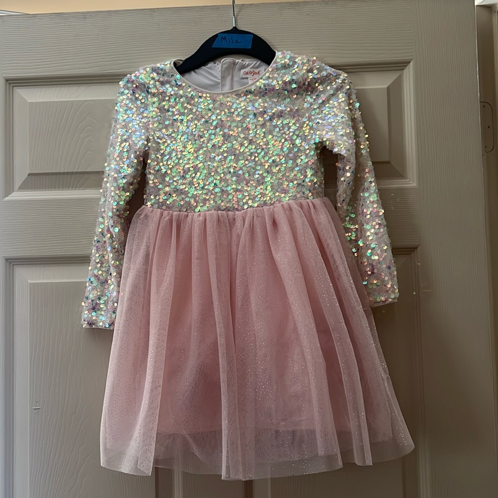 Cat & Jack Sequin Tulle Dress for Girl’s